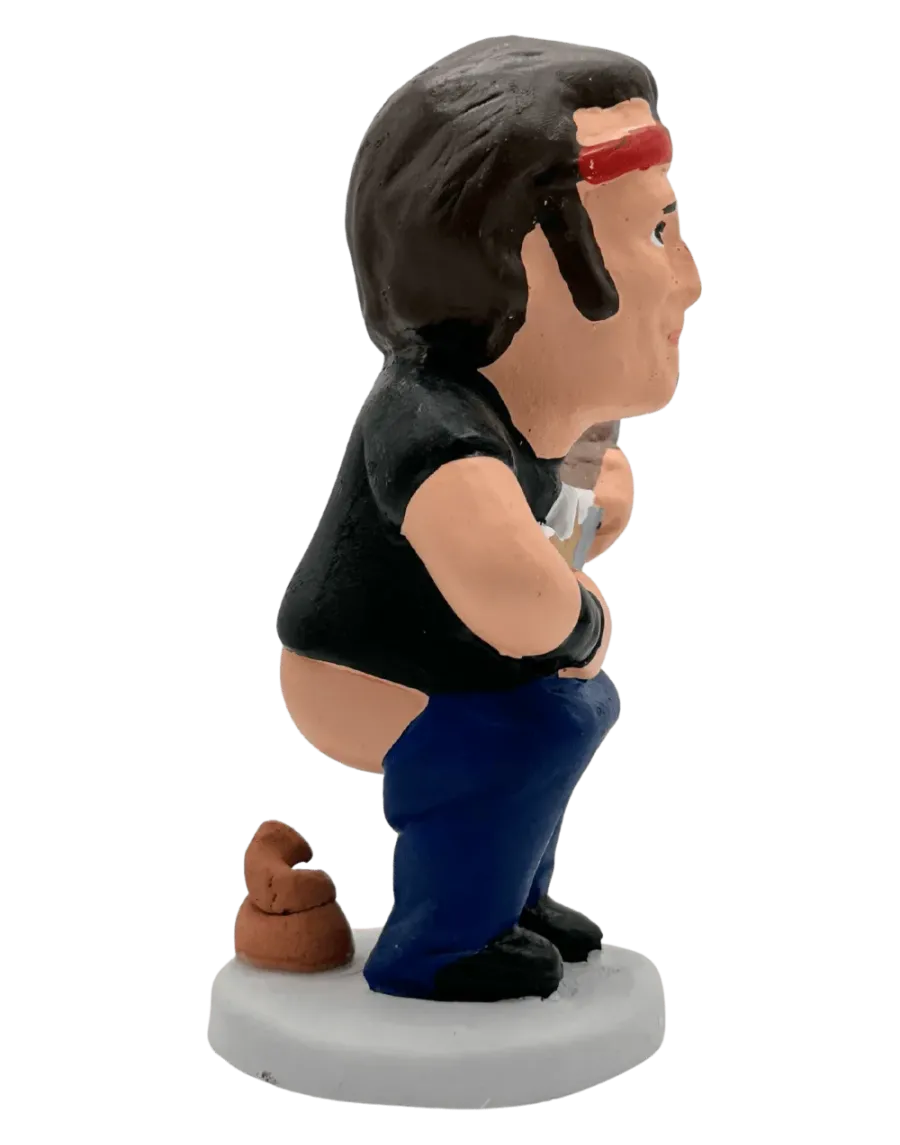 High-Quality Bruce Springsteen Caganer Figure - Buy Now