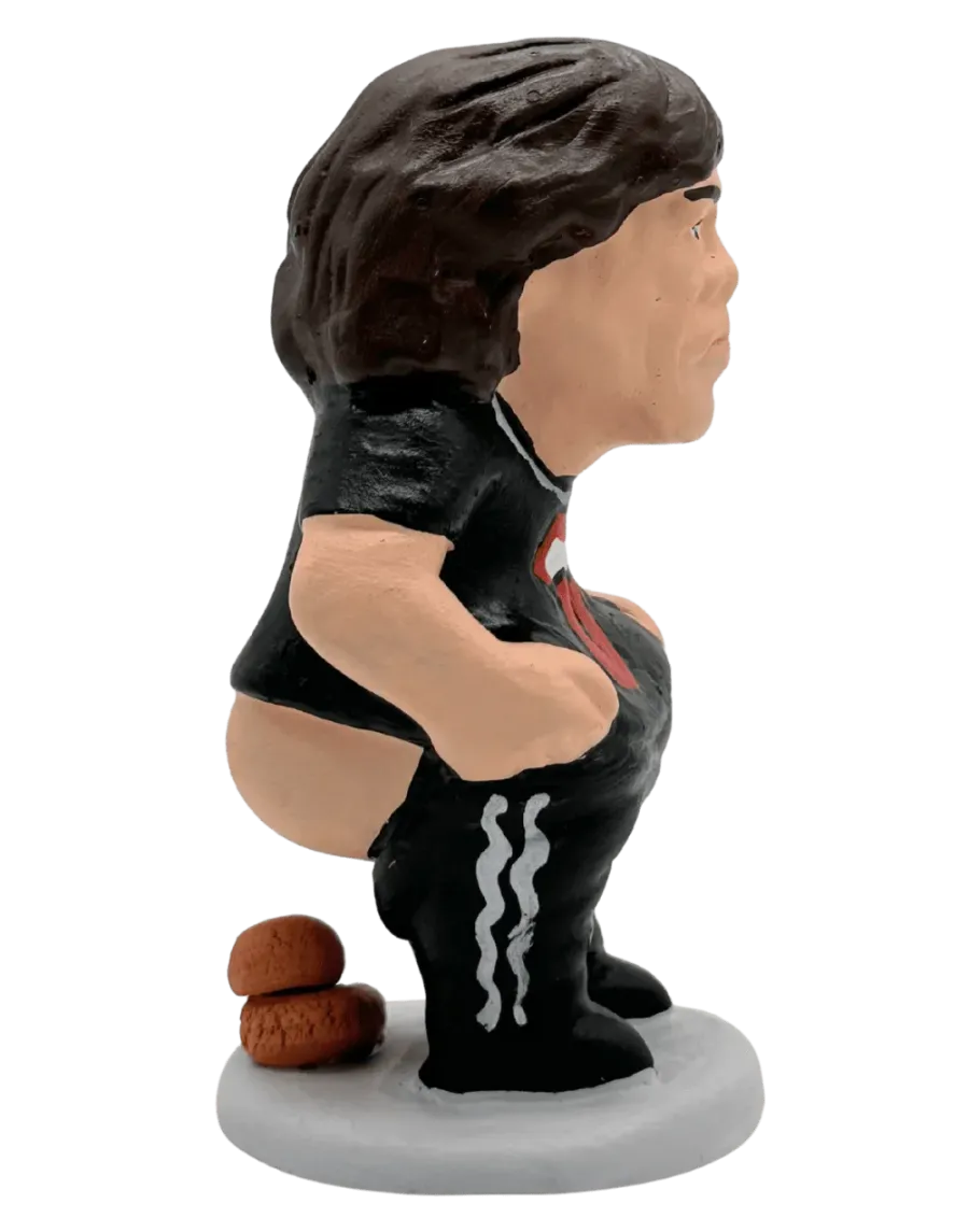 High-Quality Mick Jagger Caganer Figure - Buy Now