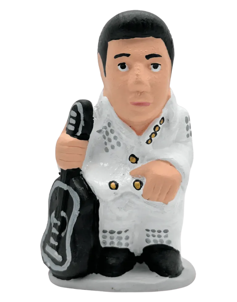 High-Quality Elvis Presley Caganer Figure - Buy Now