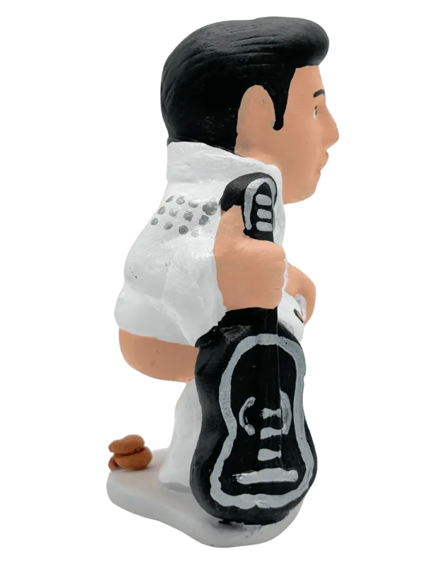High-Quality Elvis Presley Caganer Figure - Buy Now
