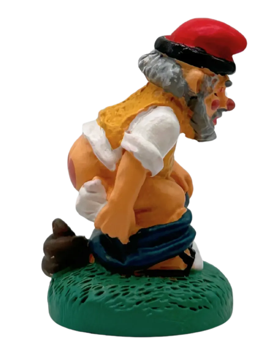Figurine de Caganer Grand-père Résine de Haute Qualité - Achetez Maintenant