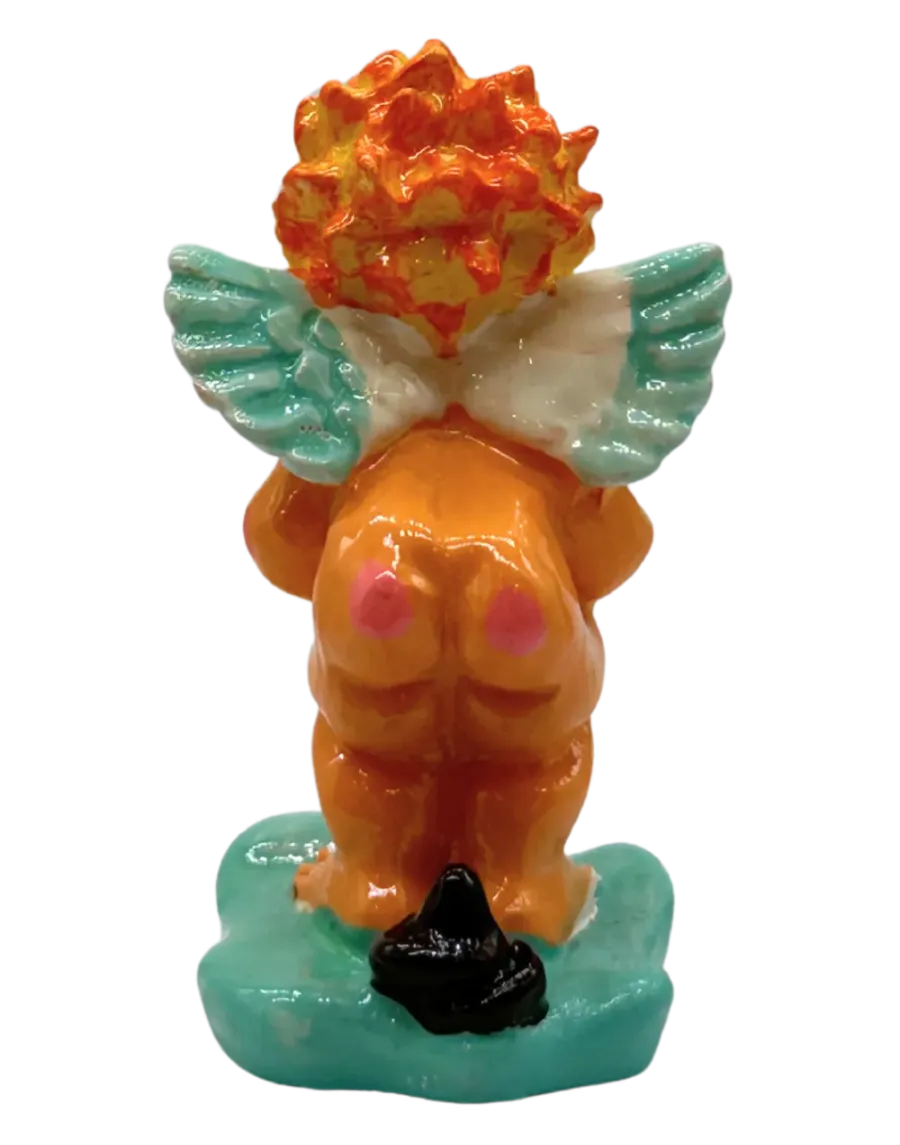 Figurine de Caganer Ange Résine de Haute Qualité - Achetez Maintenant