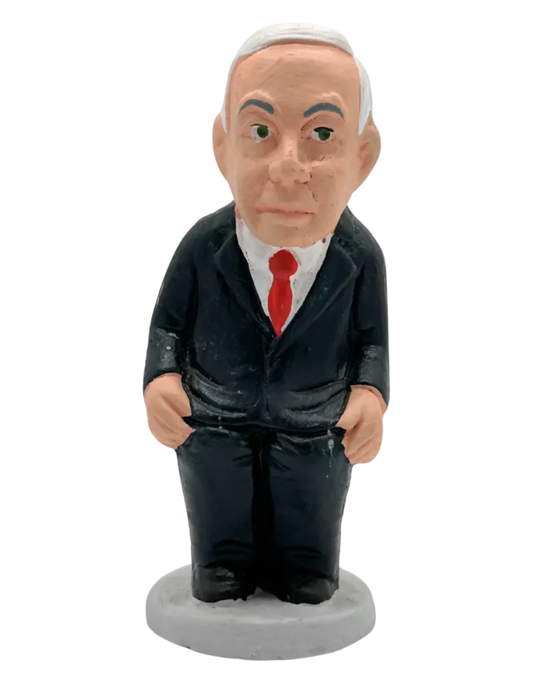 Figura de Caganer Benyamin Netanyahu de Alta Calidad - Compra Ahora