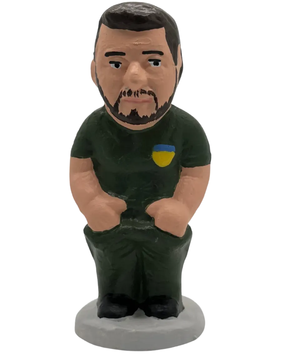 High-Quality Zelenski Caganer Figure - Buy Now