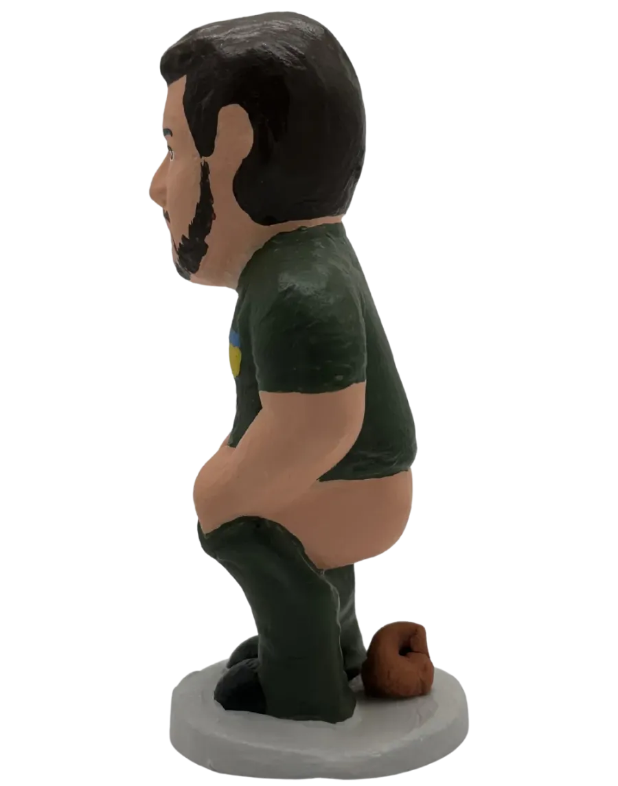 High-Quality Zelenski Caganer Figure - Buy Now