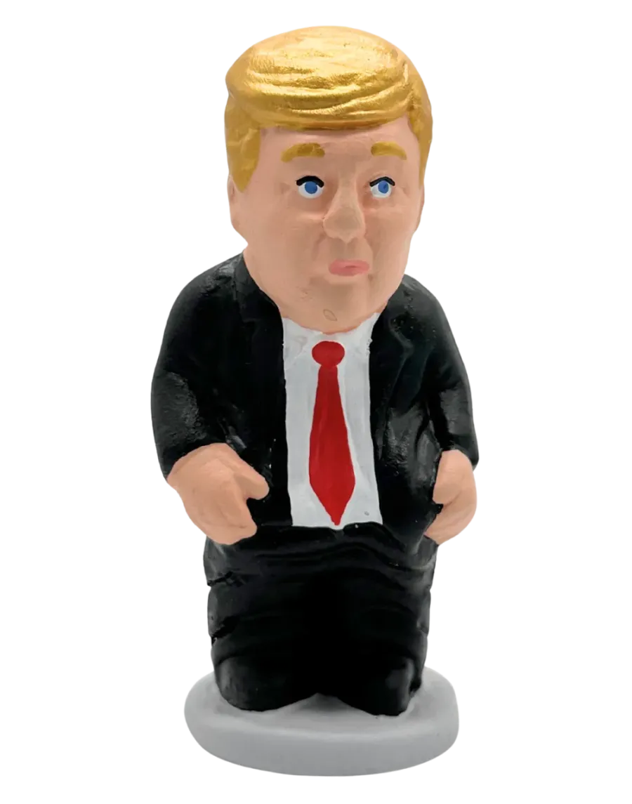 High-Quality Donald Trump Caganer Figure - Buy Now