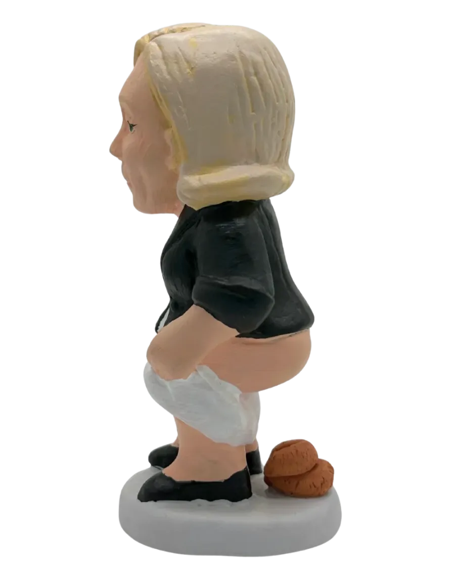 High-Quality Marine Le Pen Caganer Figure - Buy Now