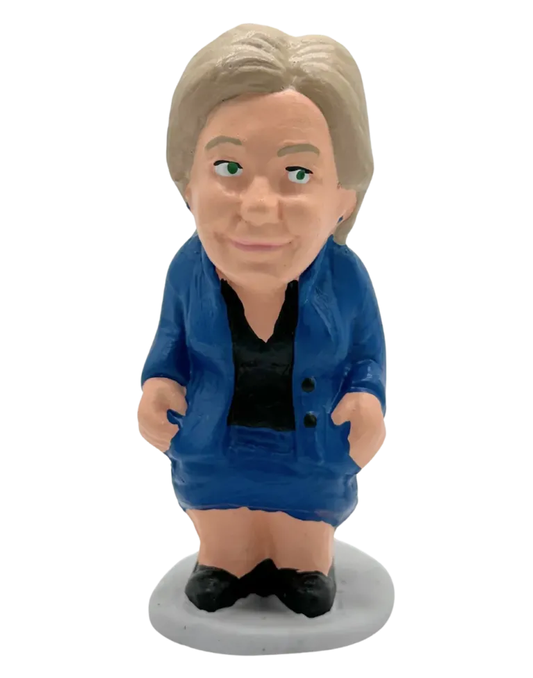 High-Quality Hillary Clinton Caganer Figure - Buy Now