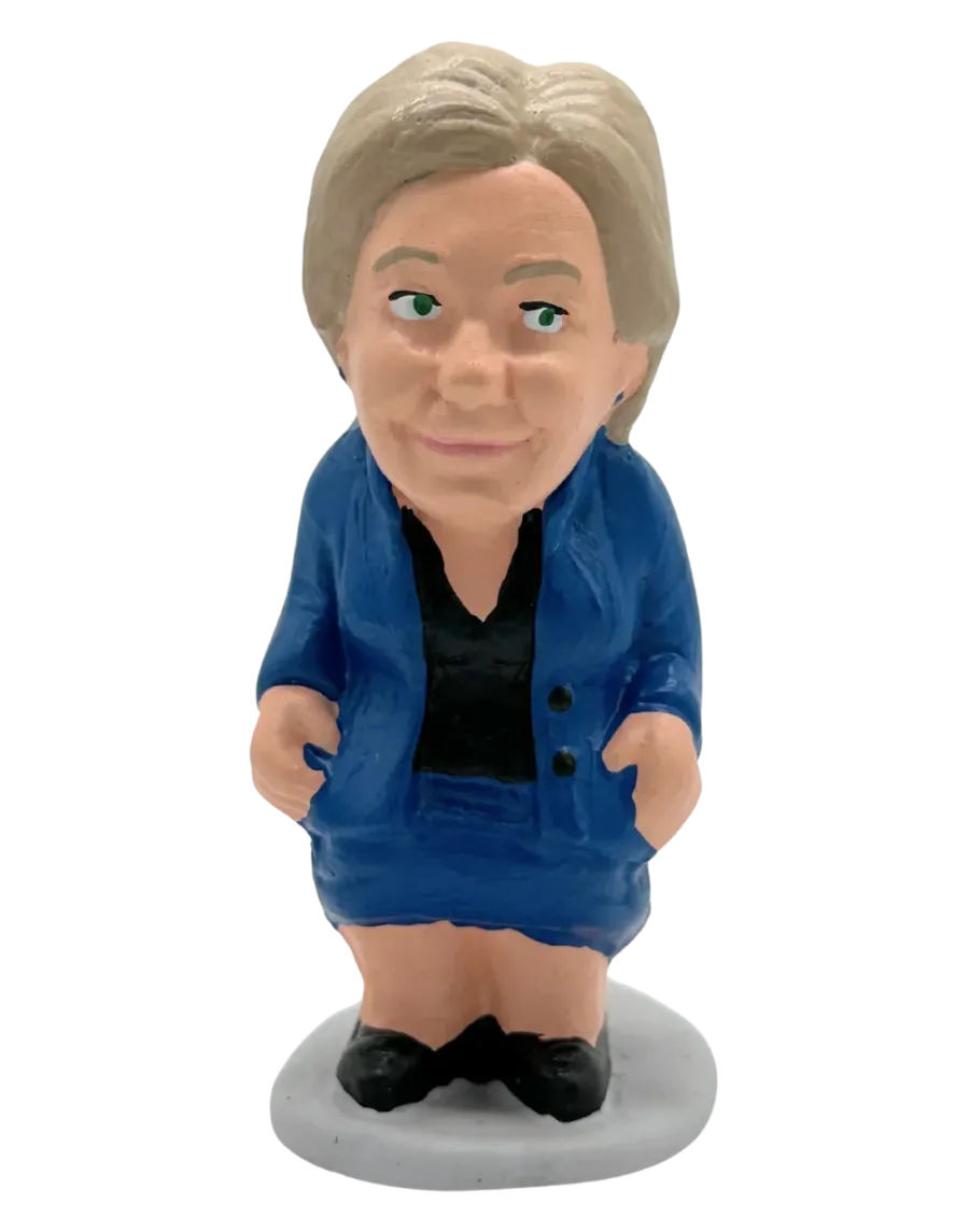 High-Quality Hillary Clinton Caganer Figure - Buy Now