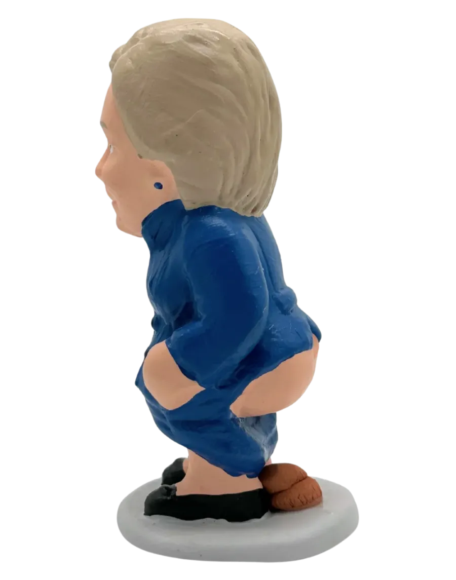 High-Quality Hillary Clinton Caganer Figure - Buy Now