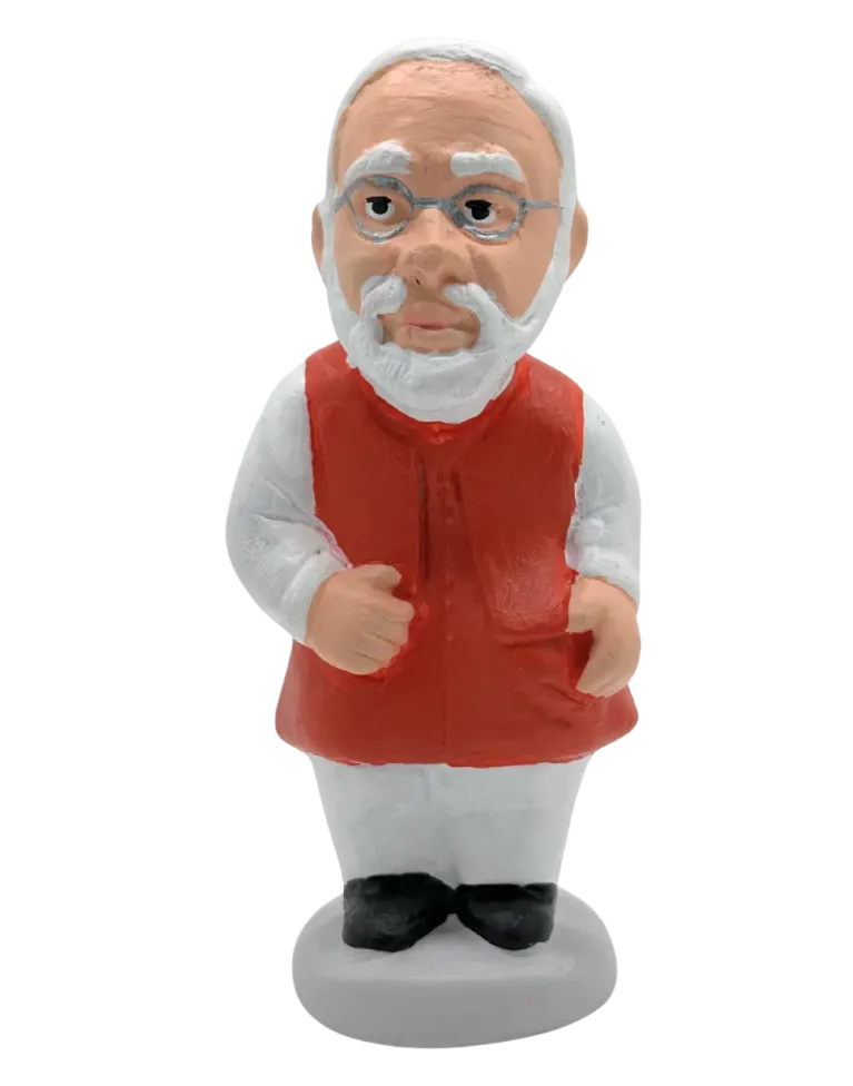 High-Quality Narendra Modi Caganer Figure - Buy Now