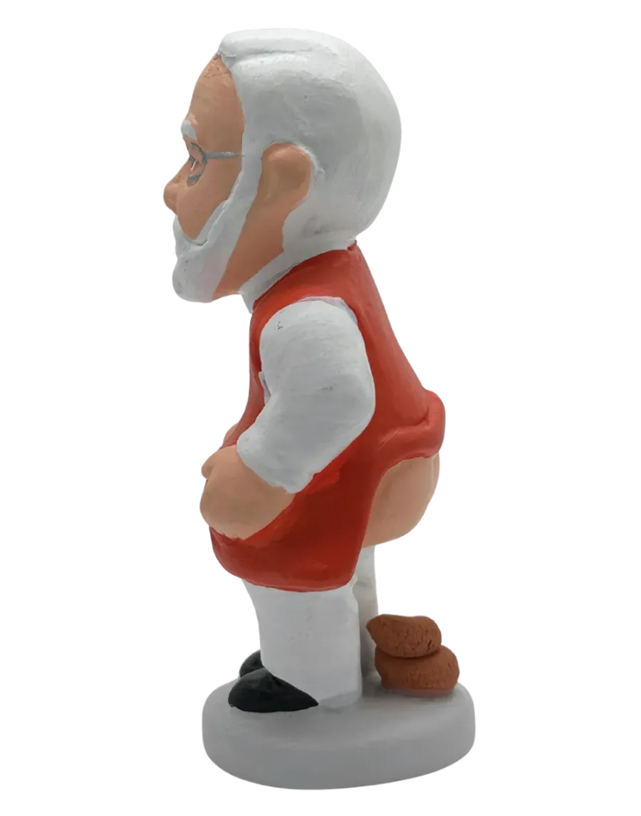 High-Quality Narendra Modi Caganer Figure - Buy Now