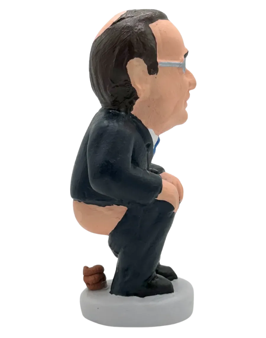 High-Quality François Hollande Caganer Figure - Buy Now