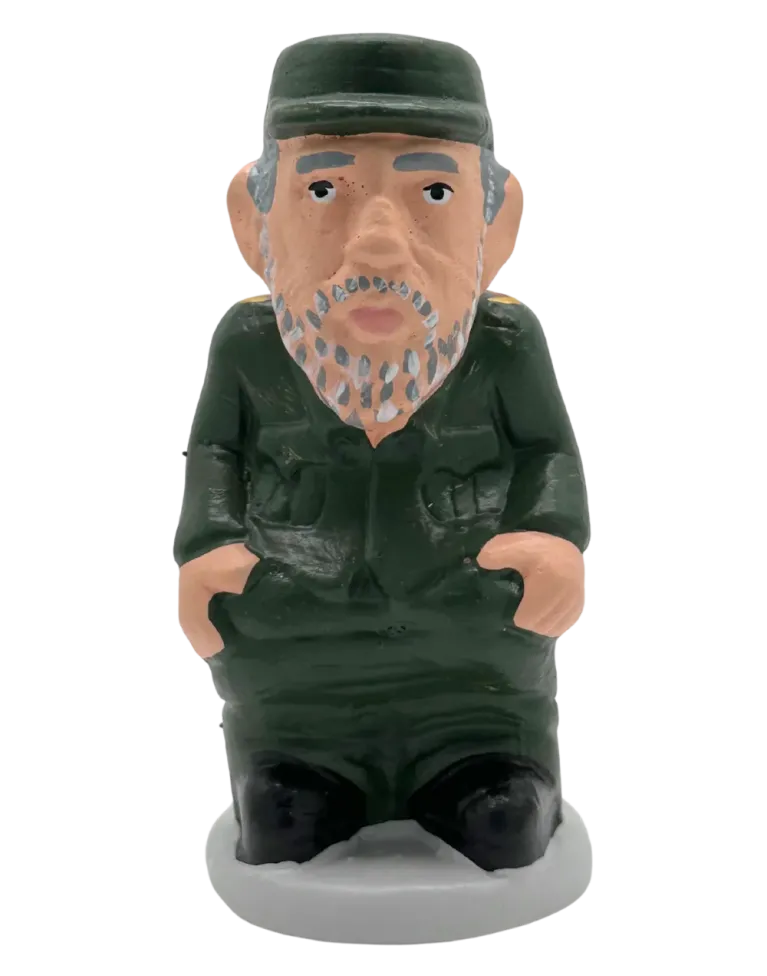 High-Quality Fidel Castro Caganer Figure - Buy Now