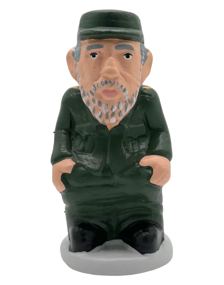 High-Quality Fidel Castro Caganer Figure - Buy Now