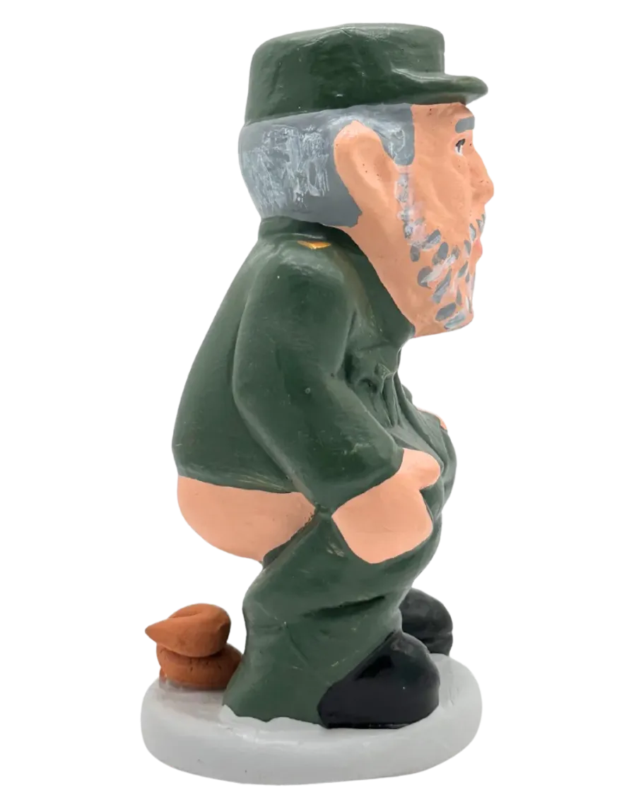 High-Quality Fidel Castro Caganer Figure - Buy Now