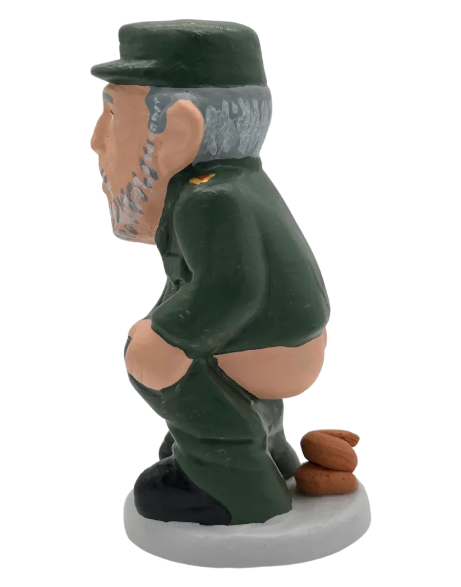 High-Quality Fidel Castro Caganer Figure - Buy Now