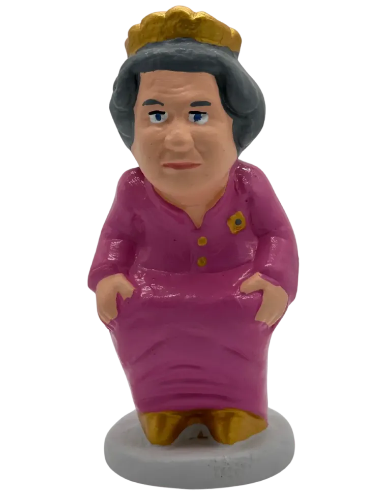Figura de Caganer Reina Isabel II d'Alta Qualitat - Compra Ara