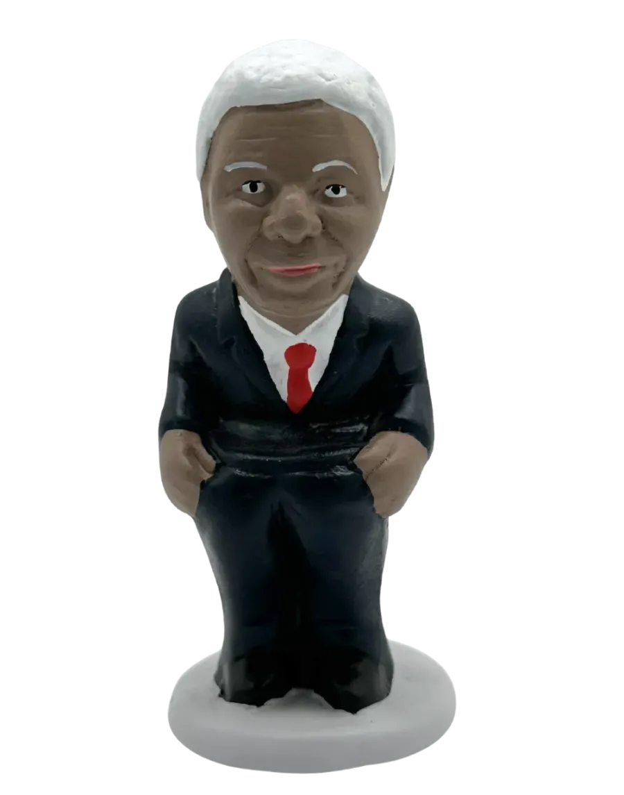 Figurine de Caganer Nelson Mandela de Haute Qualité - Achetez Maintenant