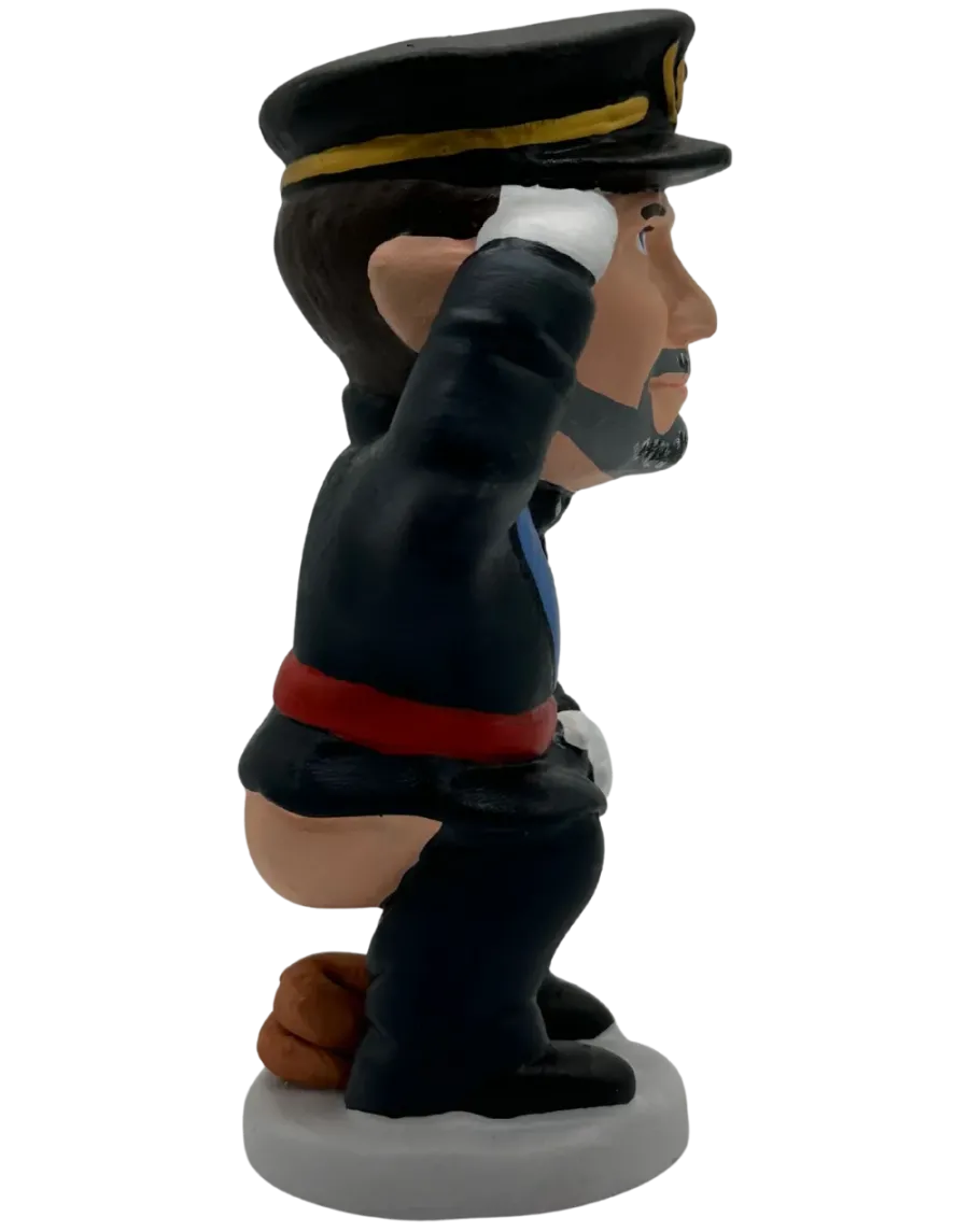 High-Quality Rei Felip VI Caganer Figure - Buy Now
