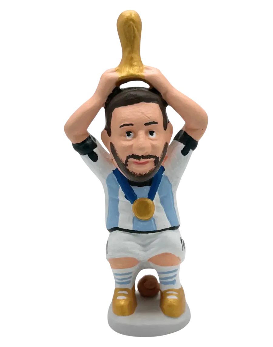 Figurine de Caganer Messi Coupe du Monde - Achetez Maintenant