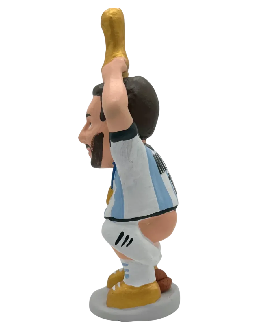 Figurine de Caganer Messi Coupe du Monde - Achetez Maintenant