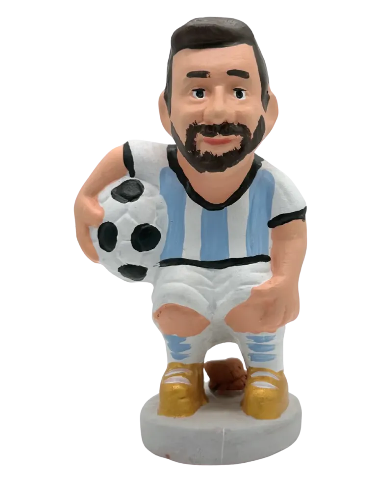 Figura de Caganer Leo Messi Argentina de Alta Calidad - Compra Ahora