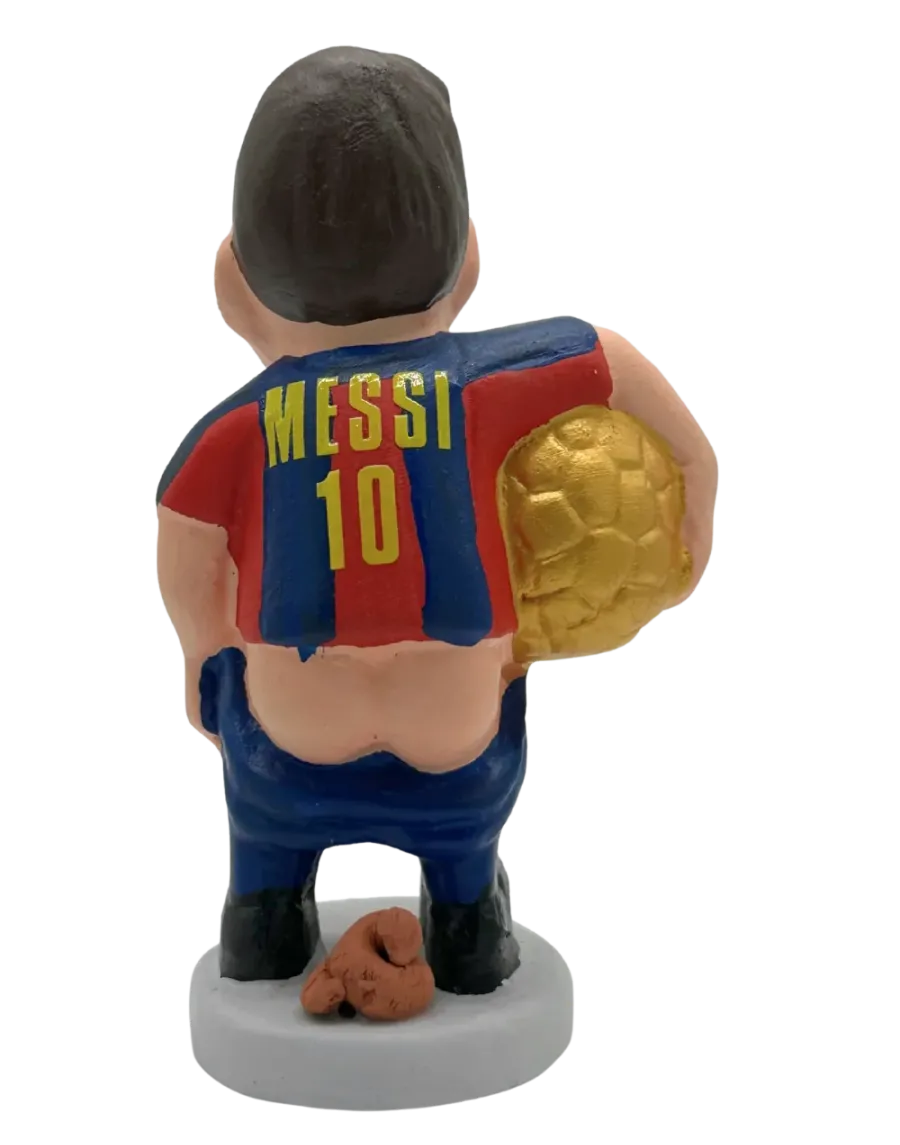 Hochwertige Leo Messi Ballon d'Or Caganer Figur - Jetzt Kaufen