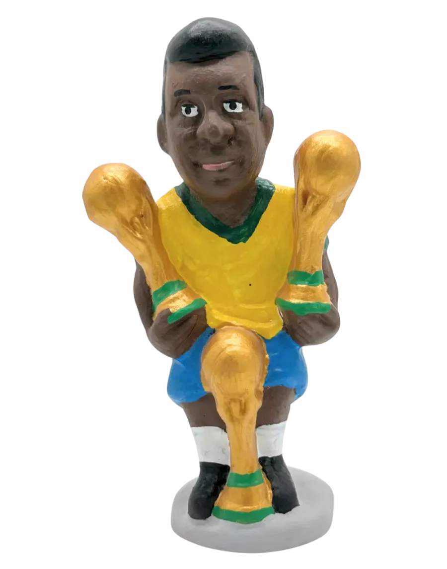 Figurine de Caganer Pelé de Haute Qualité - Achetez Maintenant