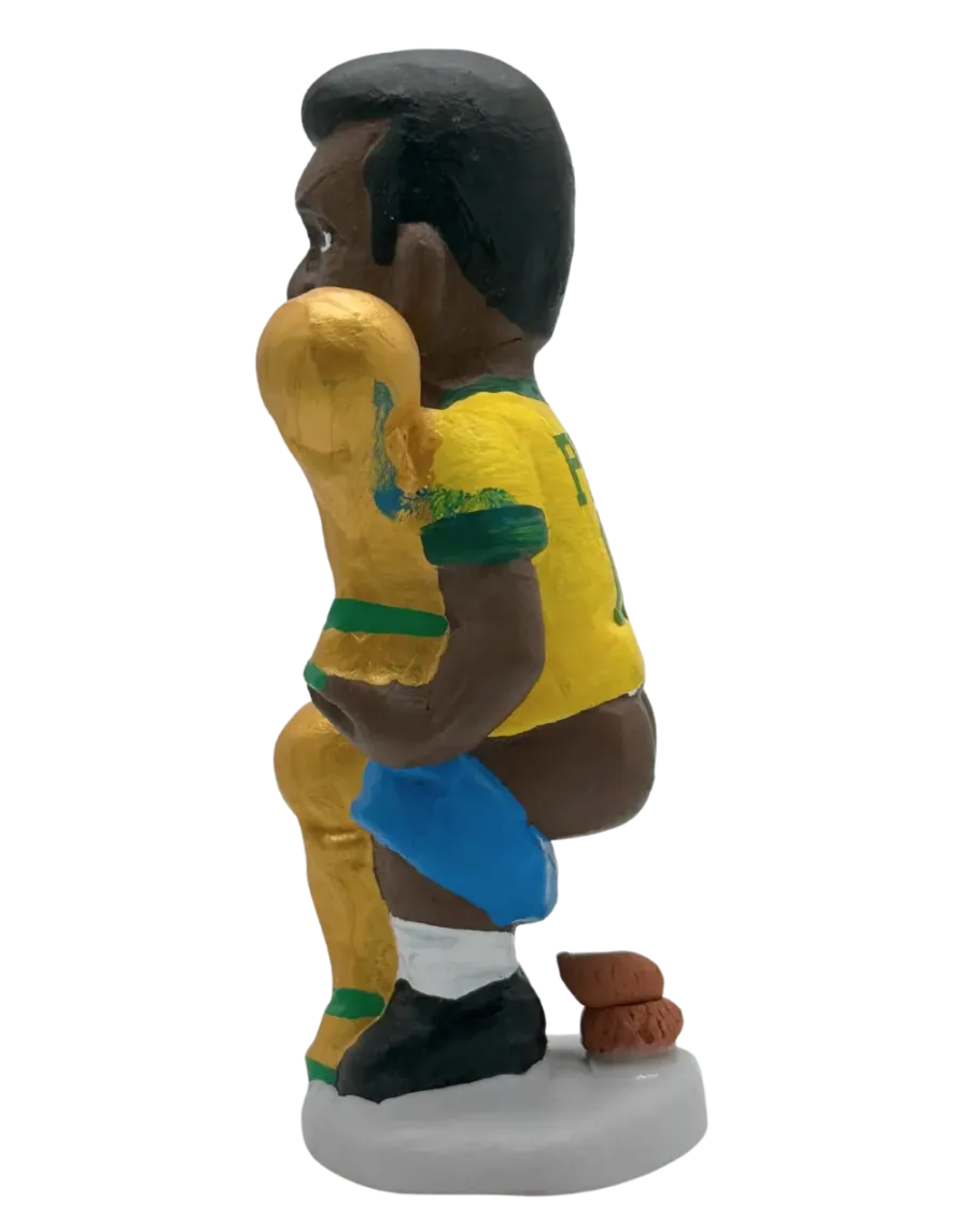 Figurine de Caganer Pelé de Haute Qualité - Achetez Maintenant