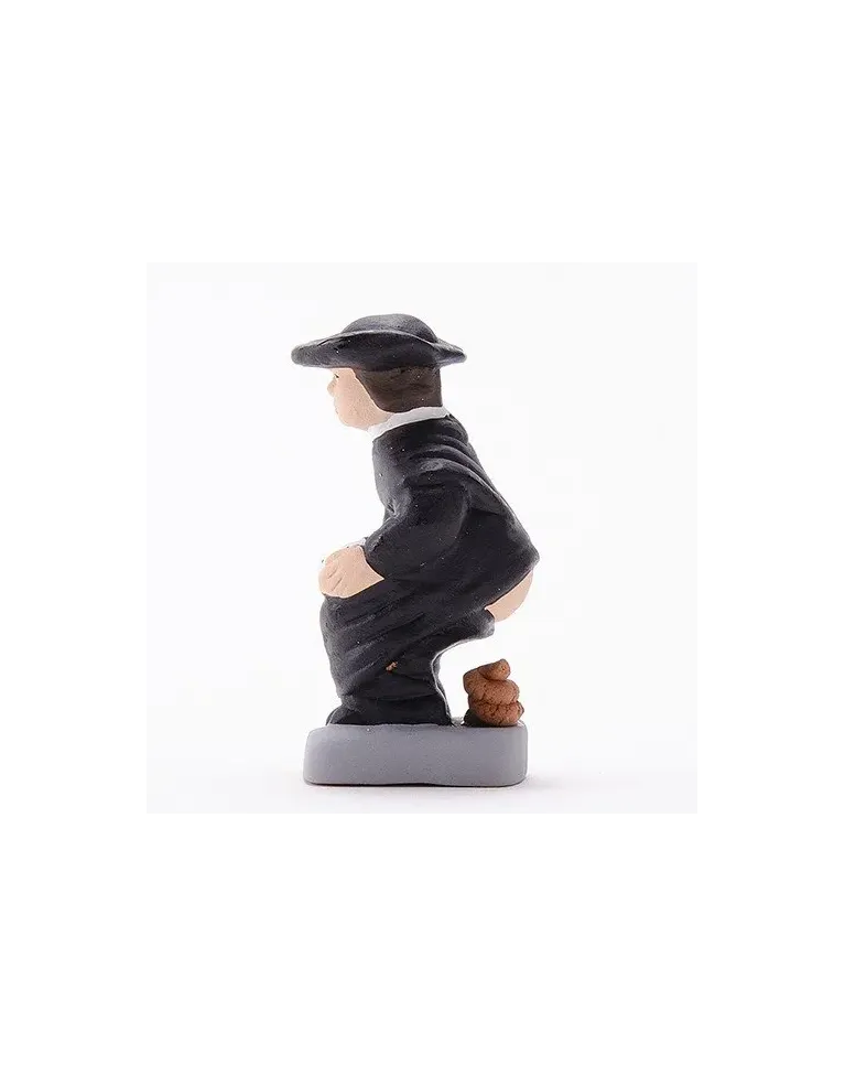 High-Quality Caganer Chaplain Reading Figure - Buy Now