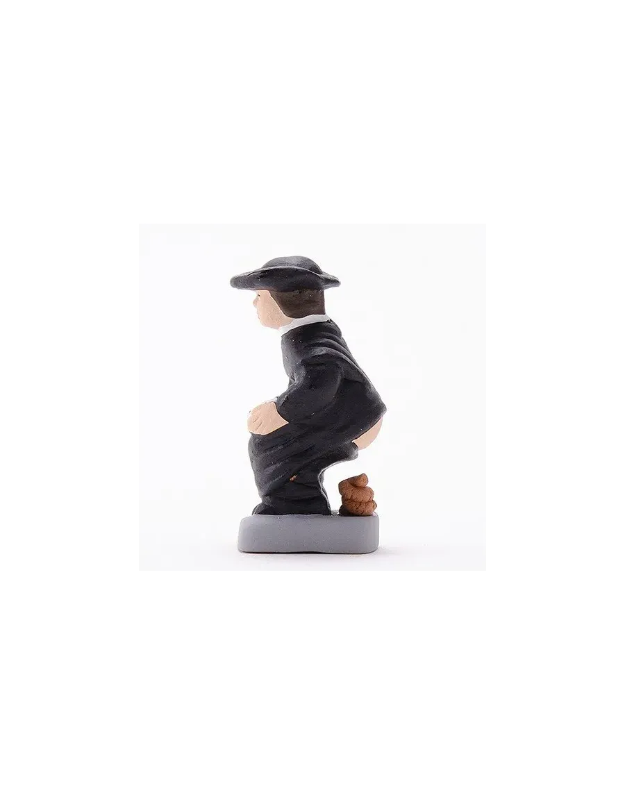 High-Quality Caganer Chaplain Reading Figure - Buy Now