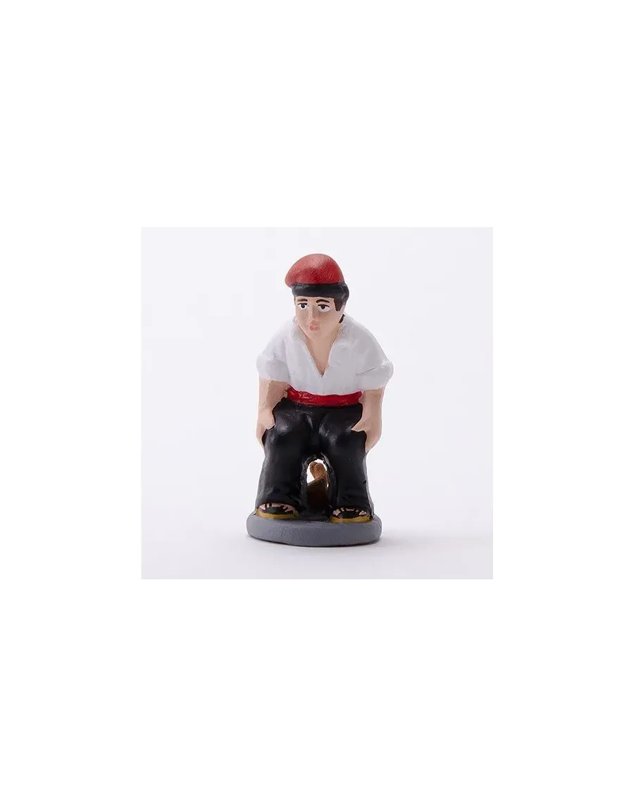 High-Quality 12cm Catalan Farmer Caganer Figure - Buy Now