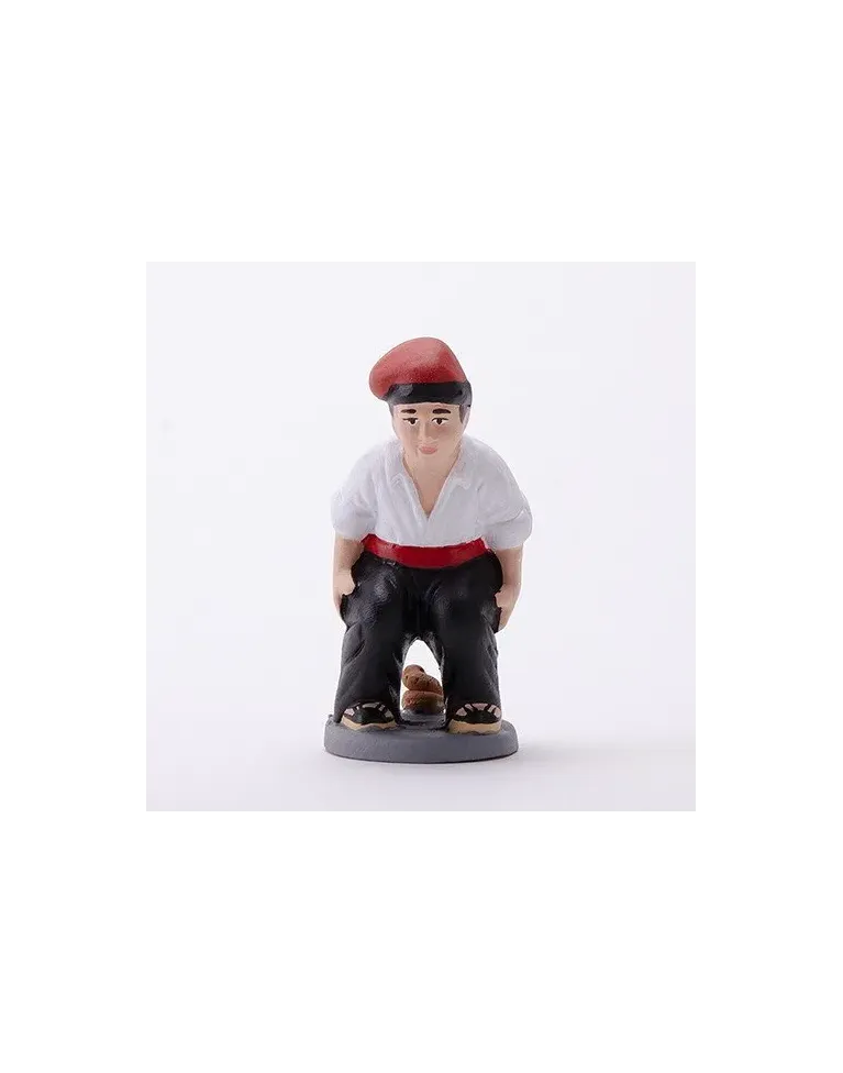 High-Quality 14cm Catalan Farmer Caganer Figure - Buy Now