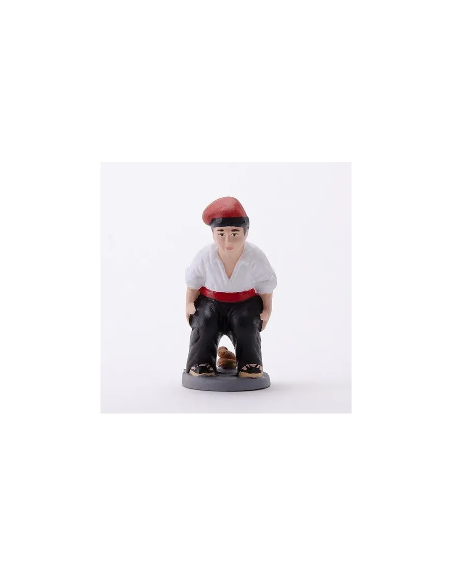 High-Quality 14cm Catalan Farmer Caganer Figure - Buy Now