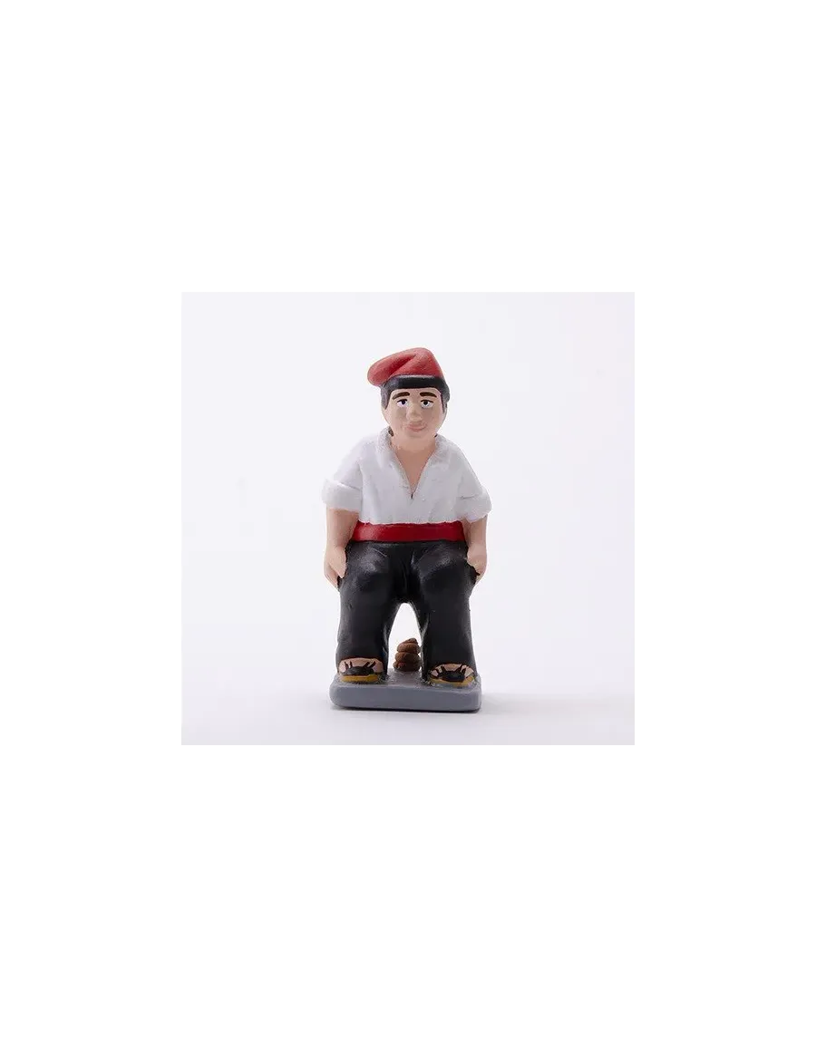 Figura de Caganer Campesino Catalán 17cm de Alta Calidad - Compra Ahora