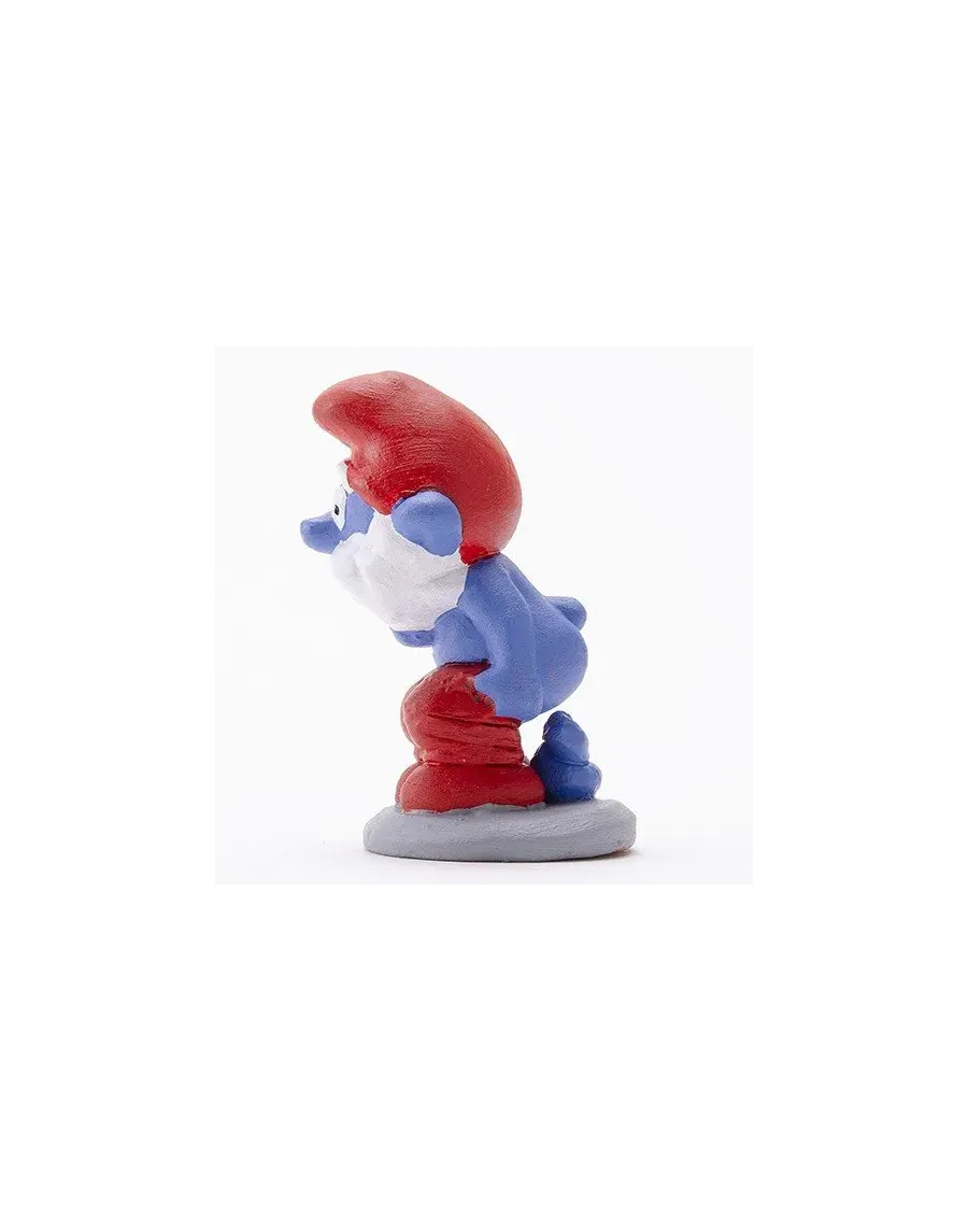 Figurine de Caganer Grand-Père Schtroumpf de Haute Qualité - Achetez