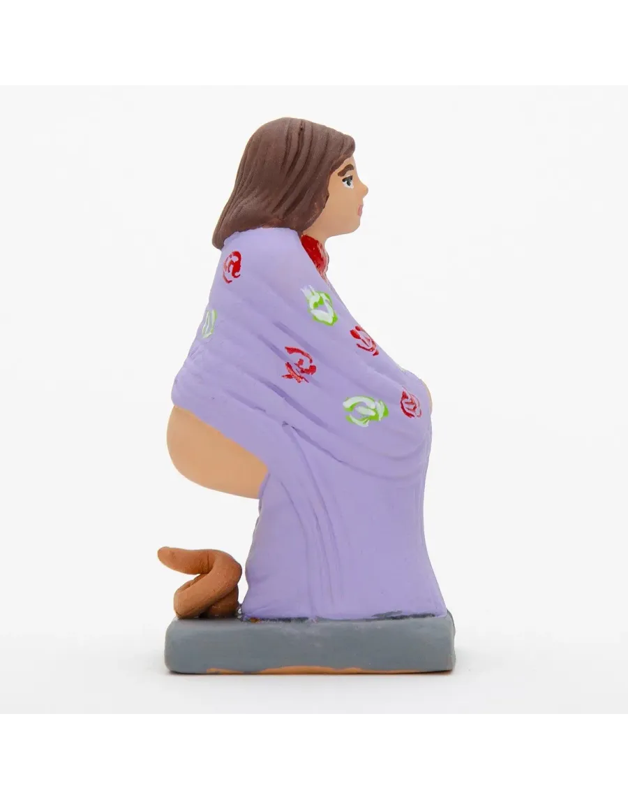 Caganer Comparsa de Vilanova mujer