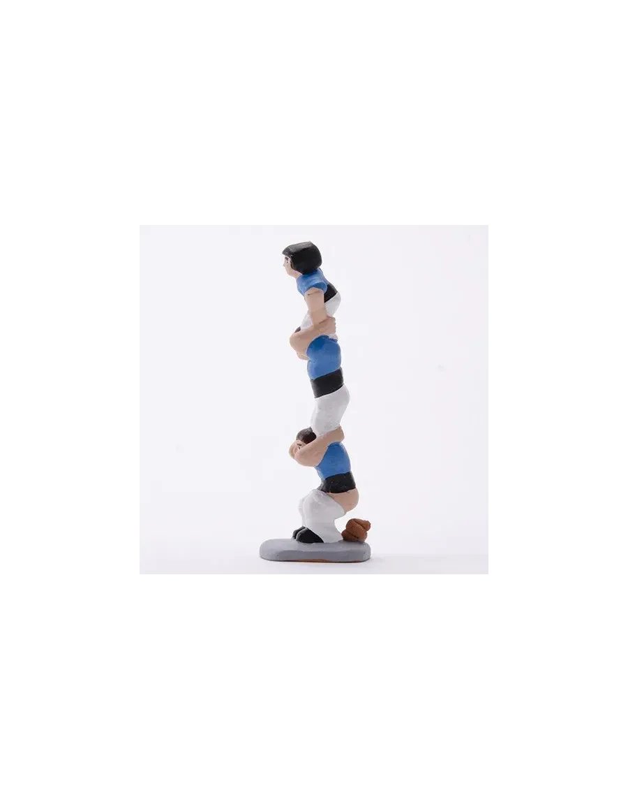 High-Quality Blue Casteller Caganer Figure - Buy Now