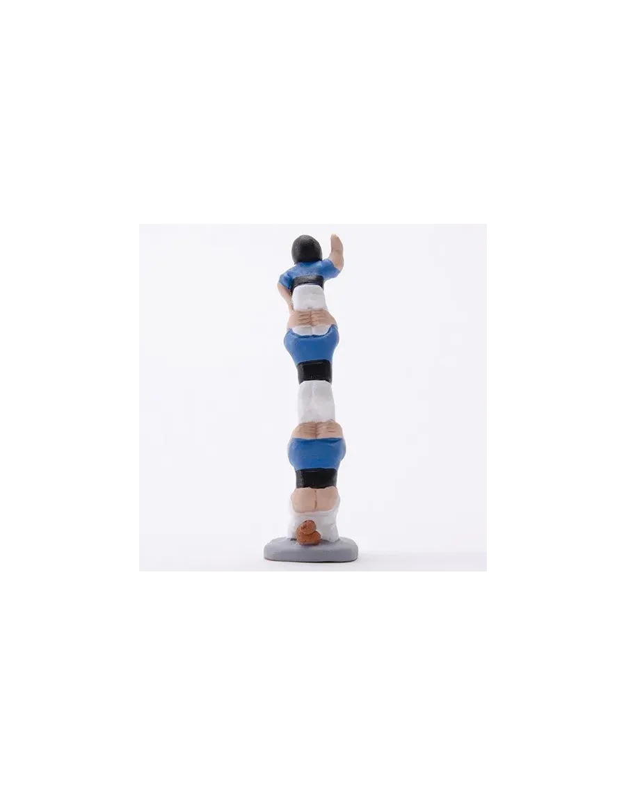 Figura de Caganer Casteller Blau d'Alta Qualitat - Compra Ara