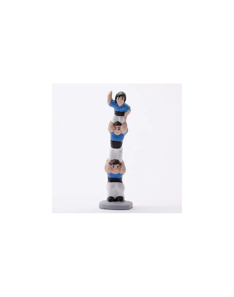 High-Quality Blue Casteller Caganer Figure - Buy Now