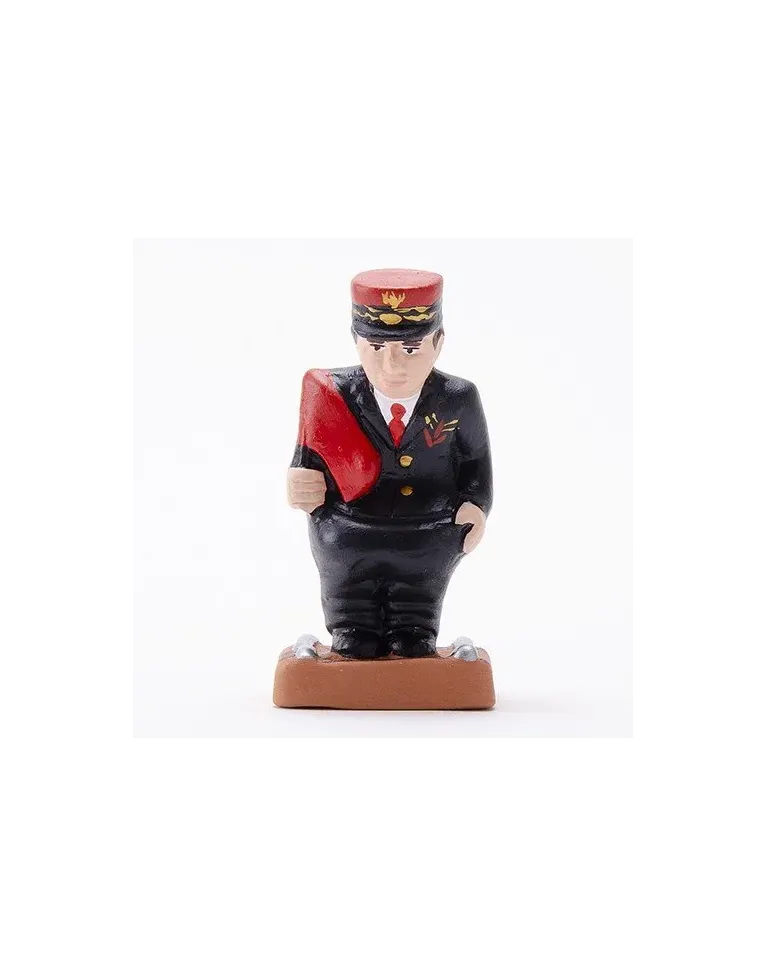 Caganer Figur Bahnhofsvorsteher von Hoher Qualität - Jetzt Kaufen