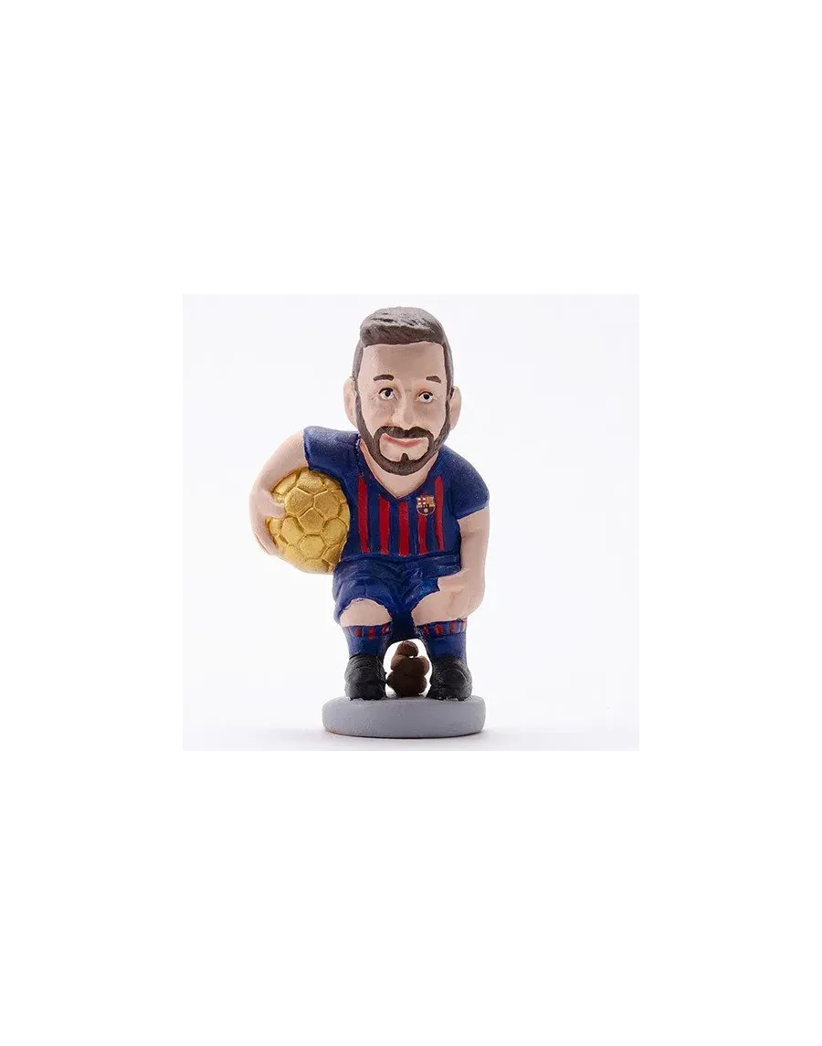 Figura de Caganer Leo Messi Pilota d'Or d'Alta Qualitat - Compra Ara