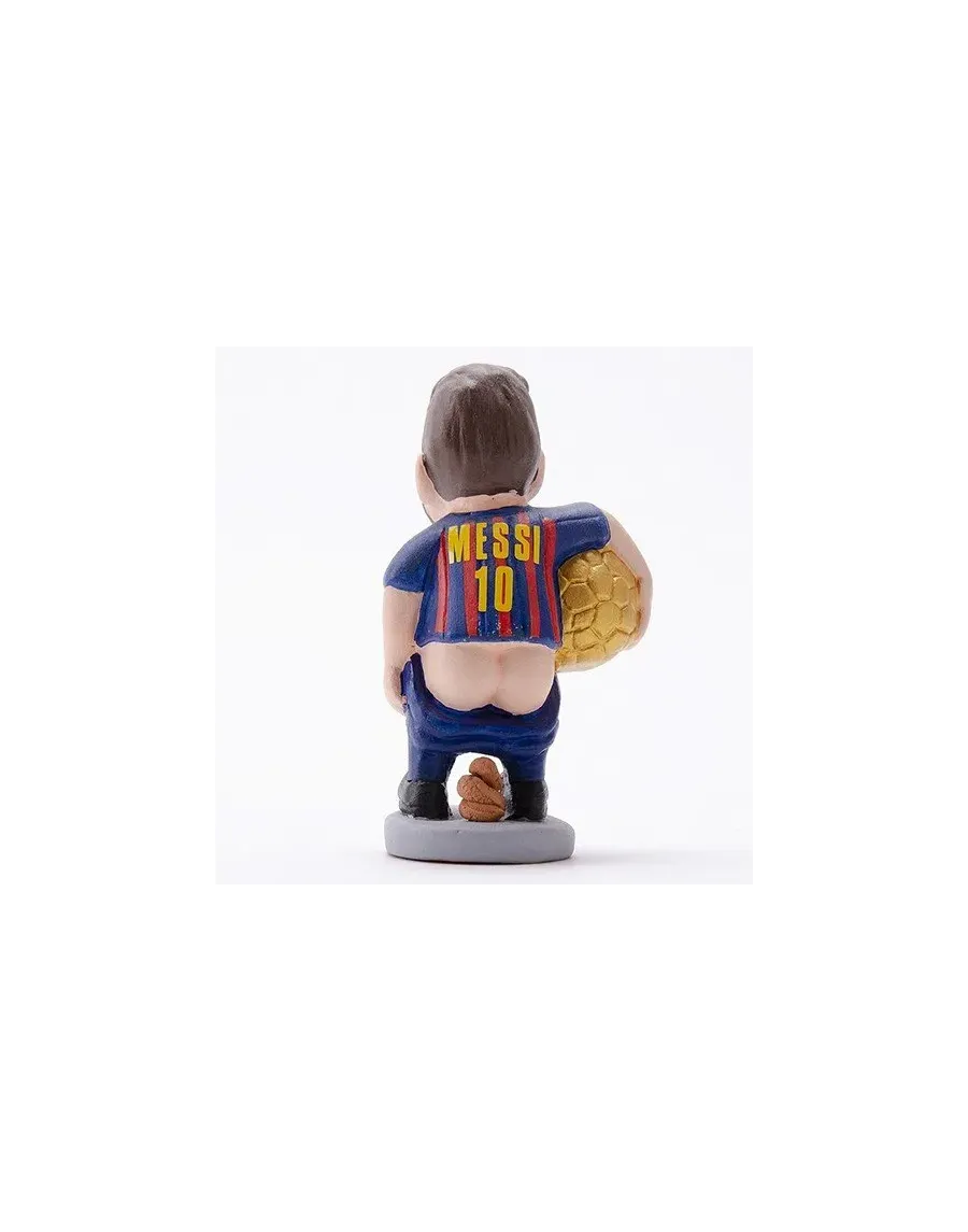 Figurine de Caganer Leo Messi Ballon d'Or de Haute Qualité - Achetez Maintenant