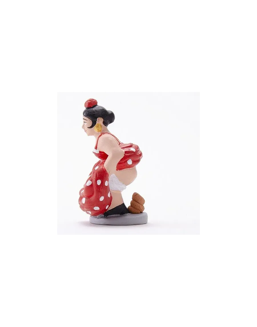 Figurine de Caganer Flamenca de Haute Qualité - Achetez Maintenant