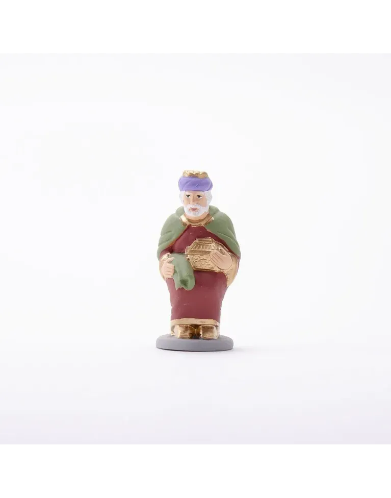 Figura de Caganer Rey Melchor de Alta Calidad - Compra Ahora