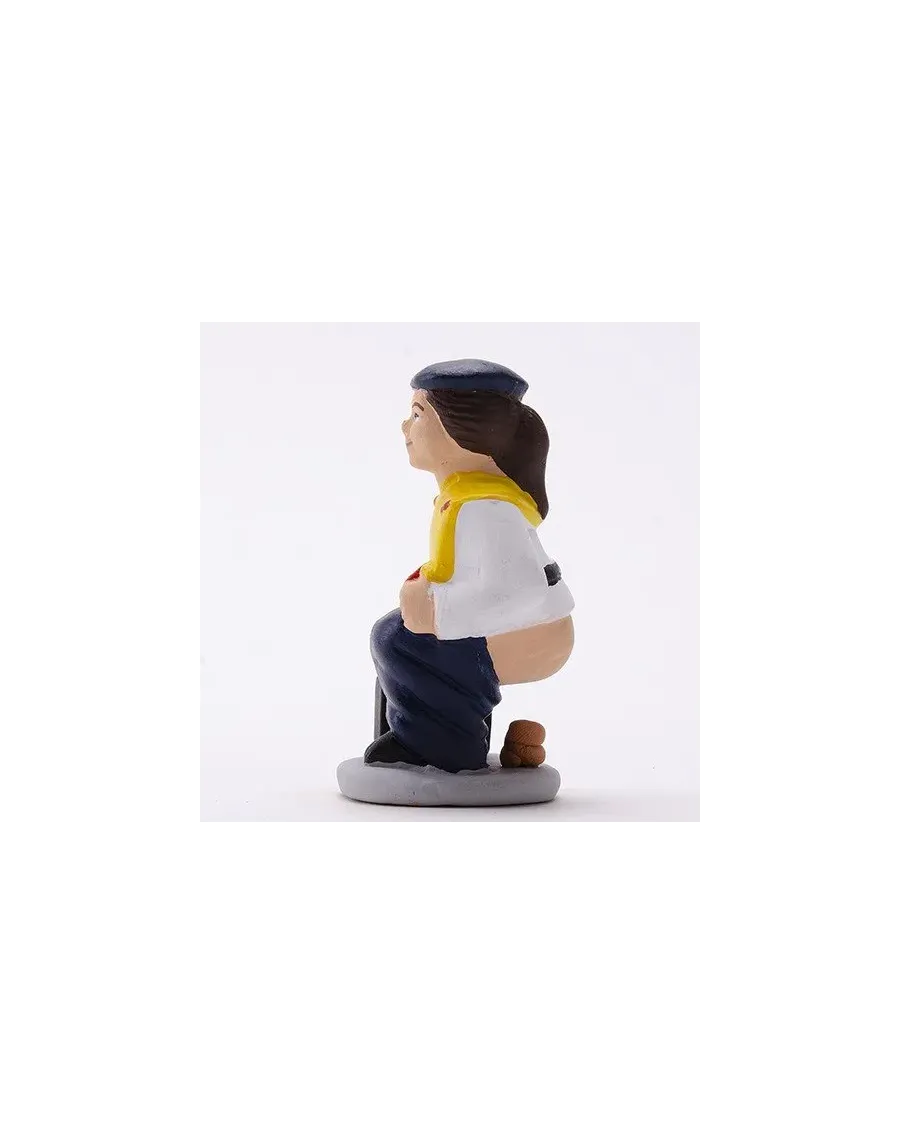 High-Quality Flight Attendant Caganer Figure - Buy Now